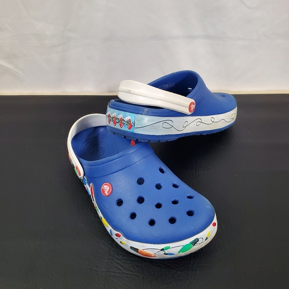 Christmas Light Patterned Crocs - Picture 1 of 10